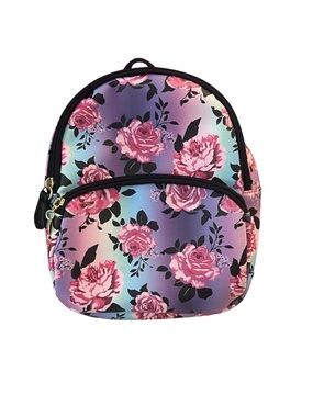 Betsey Johnson Luv Betsey Floral Rose Ombre Mini Backpack